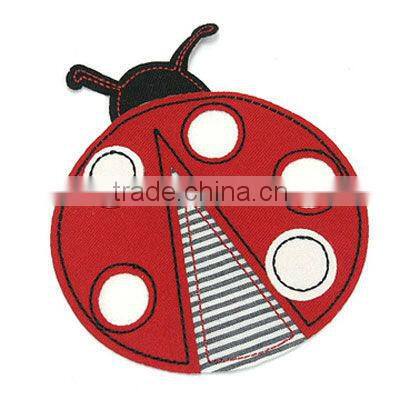 Funny eye embroidery patches for baby clothing