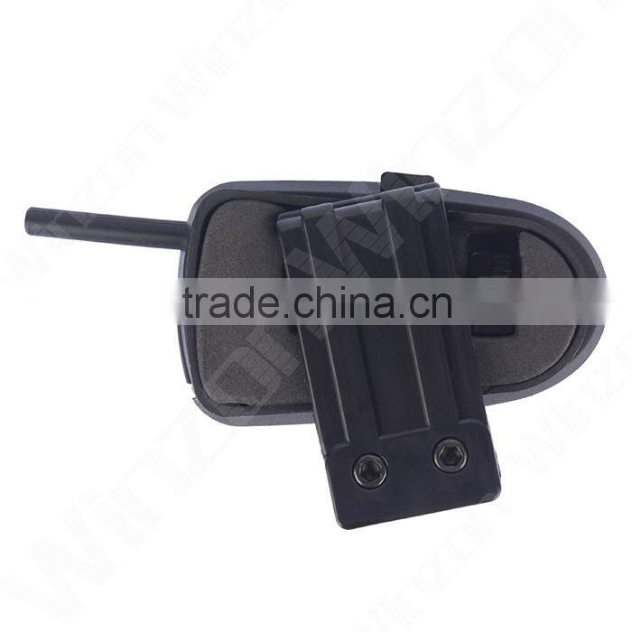 Two-way waterproof bt intercom headset for motorcycle helmet with stereo headphone