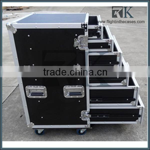 Drawer case with wheels for storge the tool ang cable