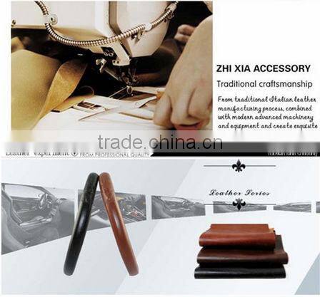 Car Accessories Auto PU Leather Steering Wheel Cover for Cars