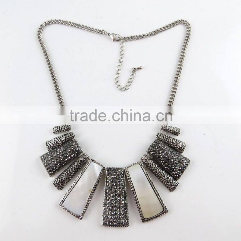 Fashion Handmade Jewelry Crystal Rhinestone Chocker Necklace