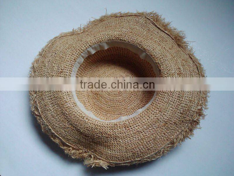 summer natural straw hat.