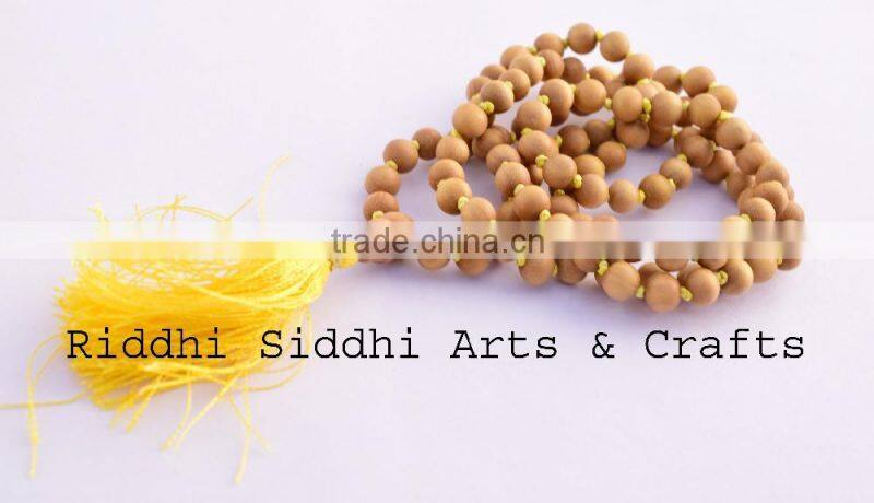 natural buddhist prayer bead loose/loose beads/sandalwood japa mala