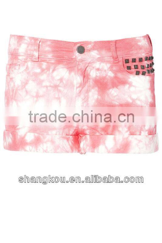 Women Fashion Design Casual Shorts 2014 Fashion Daywear Printed Shorts