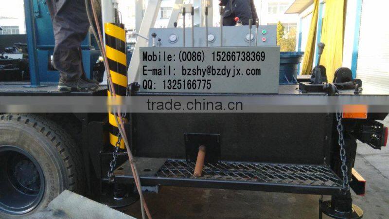 rotary truck mounted water well drilling rig