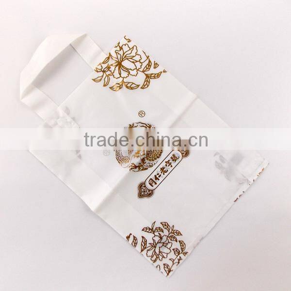 2016 customized printing side gusset PO plastic bag made in Guangzhou