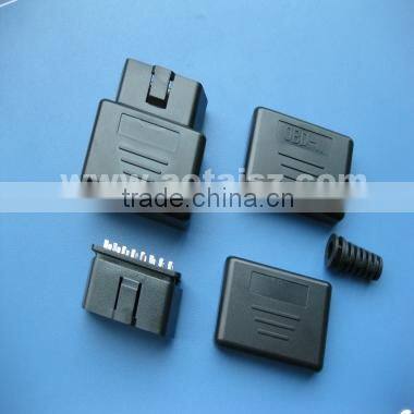 OBD2 connector obd diagnostic plug with case