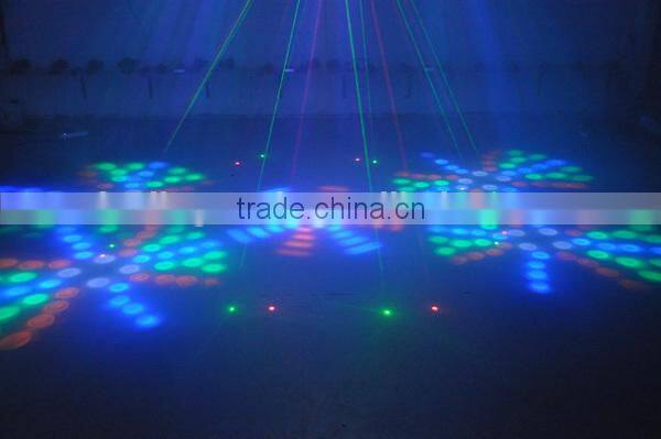 8 Claws RG LED effect light laser
