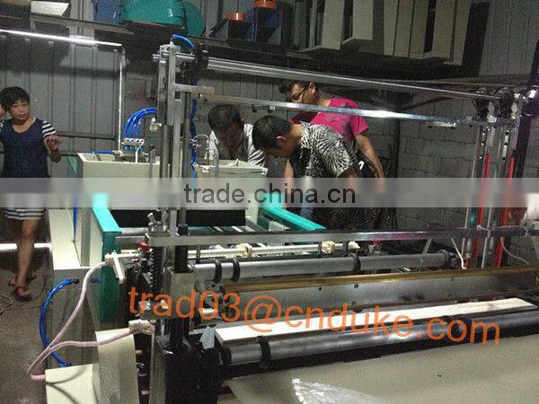 GBDE-700 Two Layers Four Lines Full Automatic T-shirt Bag Making Machine