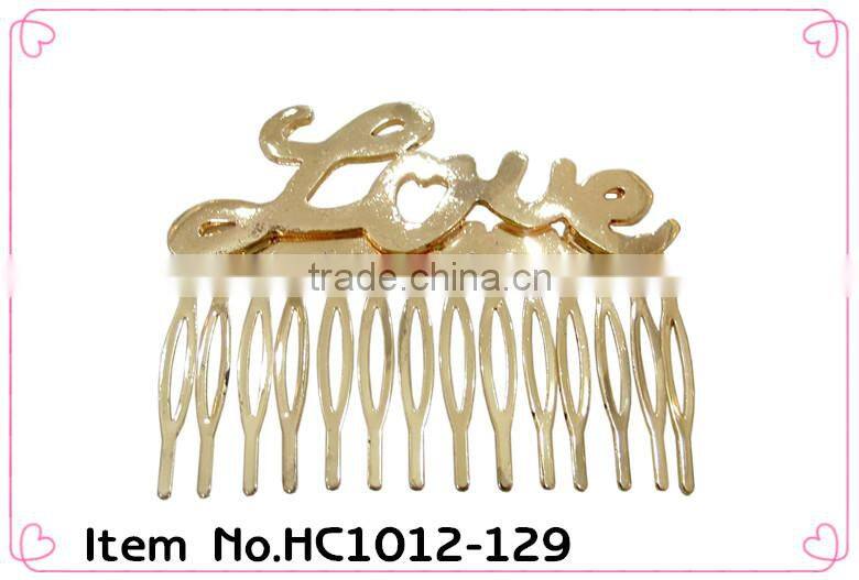 Hot sale!!! rhinestone butterfly bridal hair comb for wedding