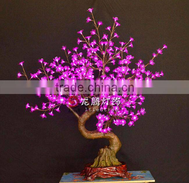 decorative lighted trees and flowers, led tree lighting for decoration