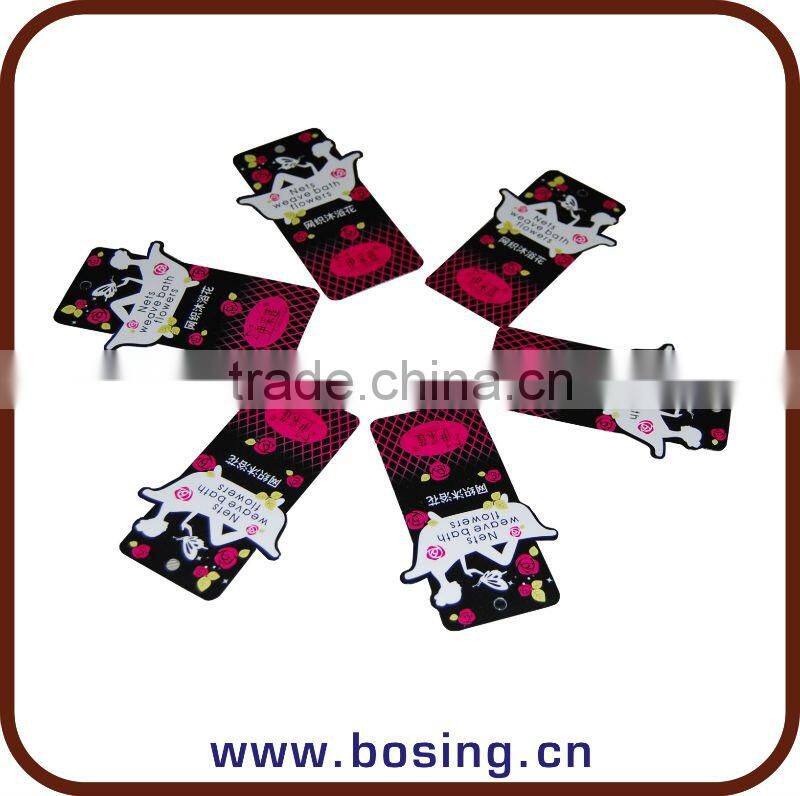 Easy-carry label printed paper