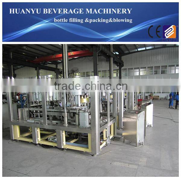 automatic aluminum can filler and seamer