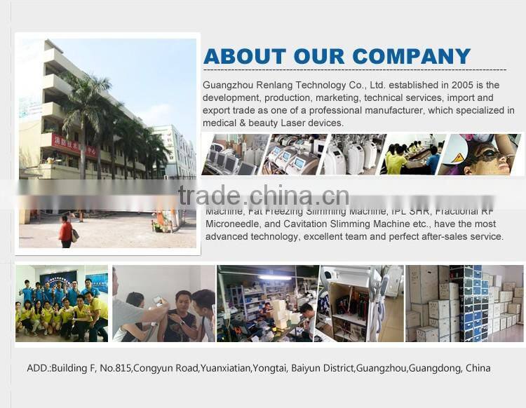 2020 Fat freezing Slimming Vertical weight loss machine with 2 handles For Spa Use