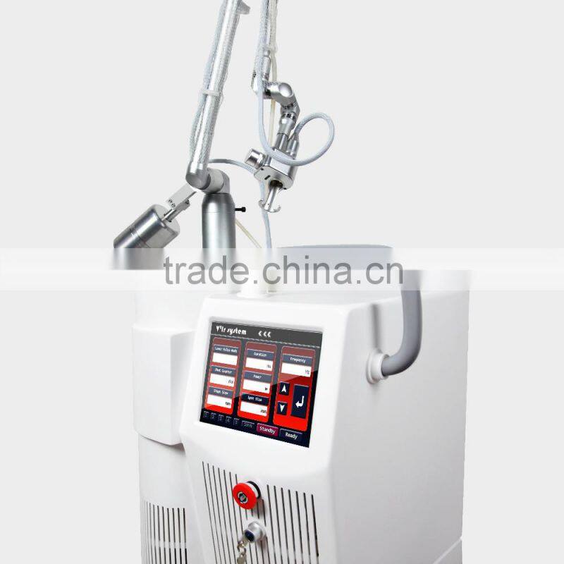 Lingmei medical scar removal co2 fractional aesthetic laser equipment