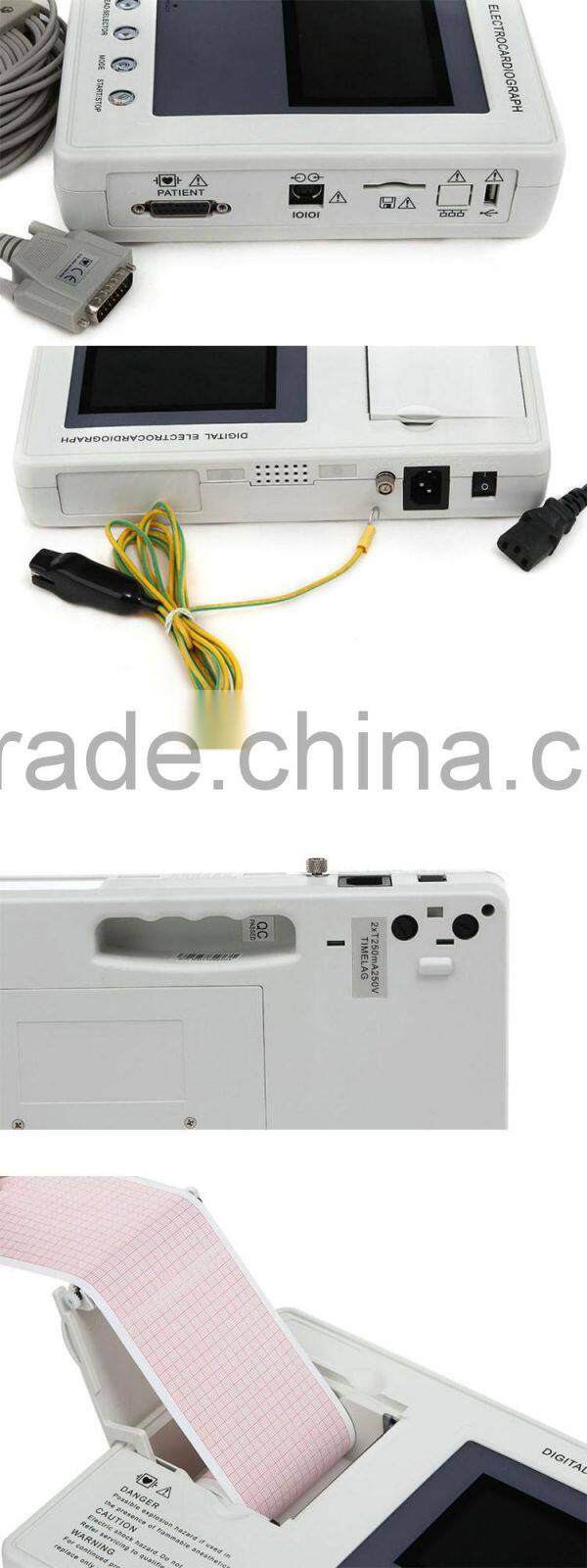 Economic Style Interpretive 3 Channel ECG Machine EKG-903A3