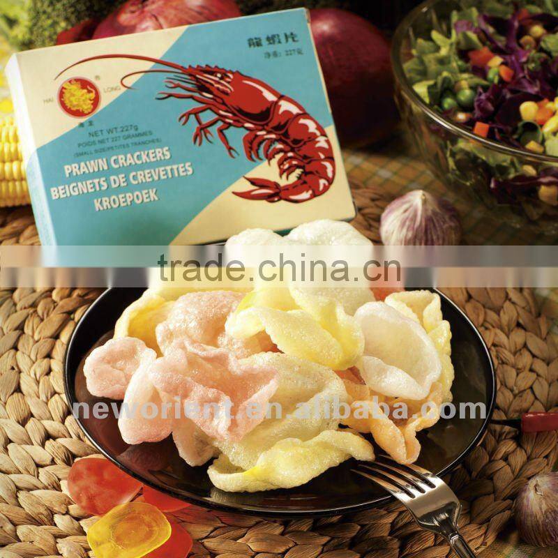 OEM Brand Product Big Prawn Crackers 5 colors Snack,prawn cracker From New Orient