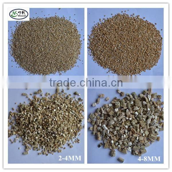 Gold Silver Expanded vermiculite for Horticulture and Board, Plate
