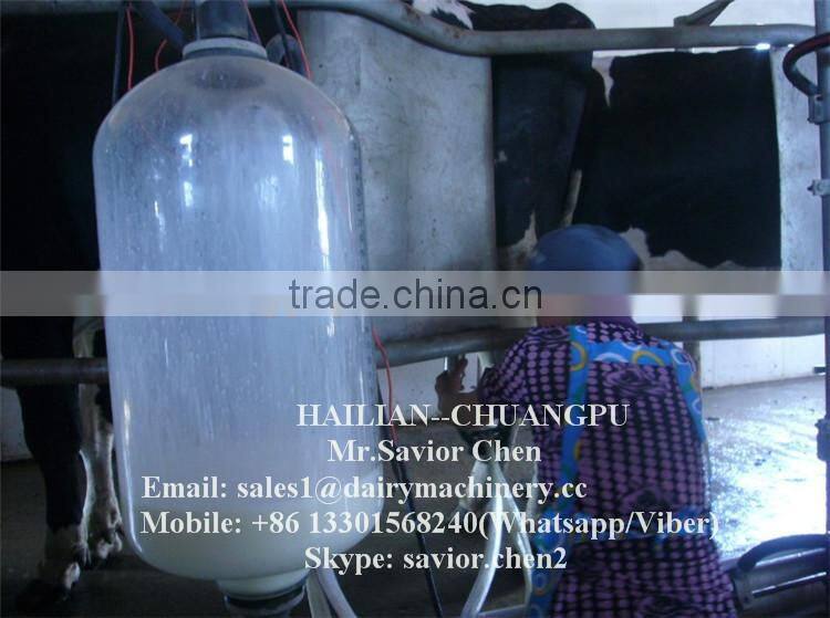 Dairy Farm Automatic Milking Machine System , Milking Parlour