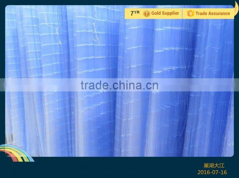 India Tight Knot Shinny 0.15mm Grey Fishing Net China Made