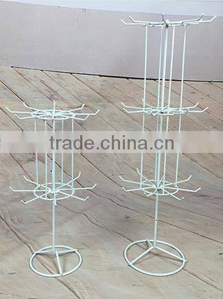 Factory wholesale metal wire rotating display rack