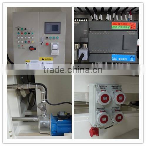 supporting leg type mobile concrete batching plant with siemens control system