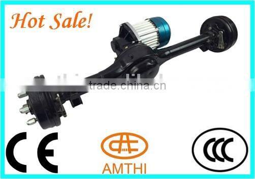 tricycle rear differential axle, two speed rear axle with 2000w motor for tricycle, Strong Power Carga electric tricycle motor,