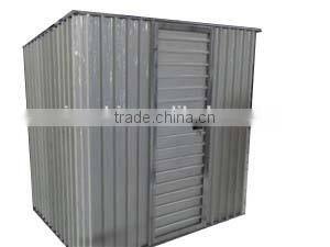 Vertical hinged door shed,DIY shed