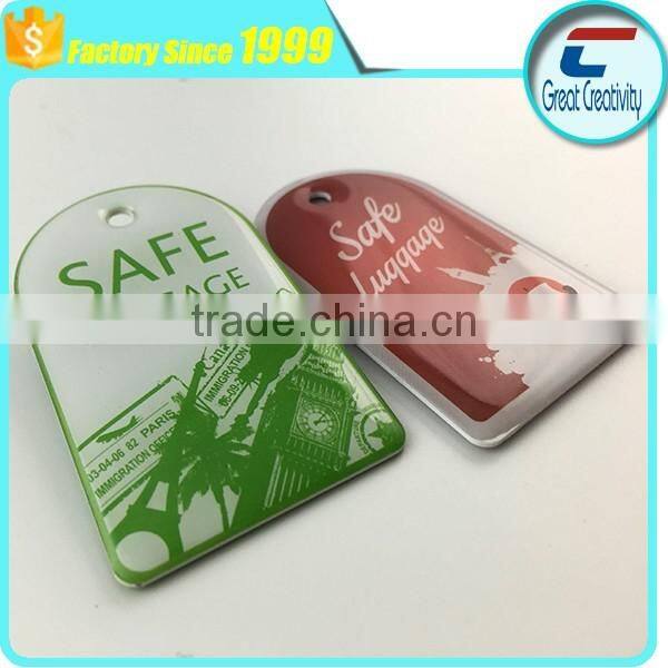 New product in China of RFID NFC epoxy sticker keychain key card