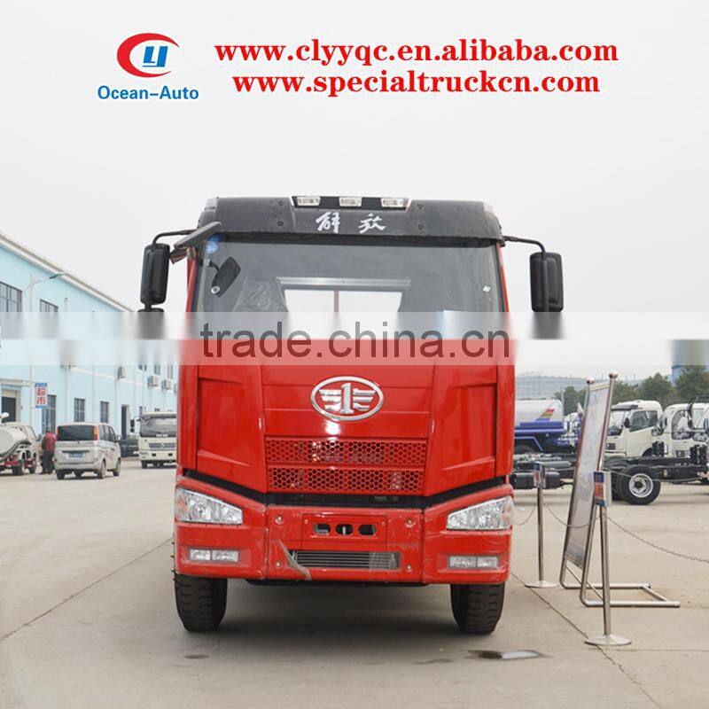 FAW 6X4 Heavy Flat Bed Tow Truck with Playload 15ton for Sale