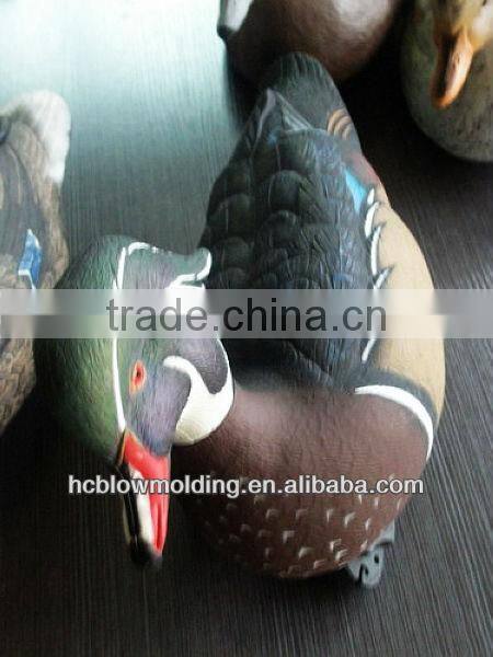 Customiz plastic PE duck hunting decoy Super Floating Huizhou factory