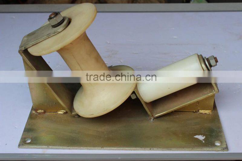 Cable turning roller, laying guide cable ground roller/pulley/wheel