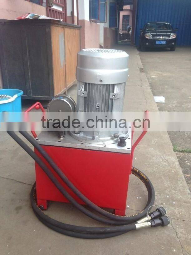 Double speed super high pressure electric hydraulic pump station