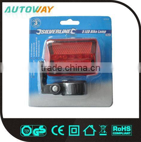 5 LEDs Super Bright Bicycle Rear Light