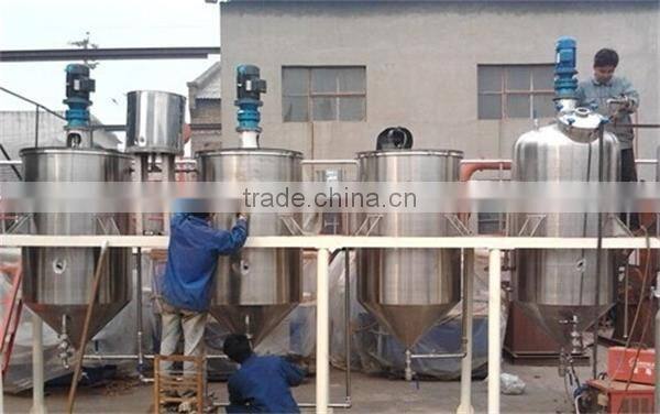 small type deacidifying refining unit for crude soybean oil refinery