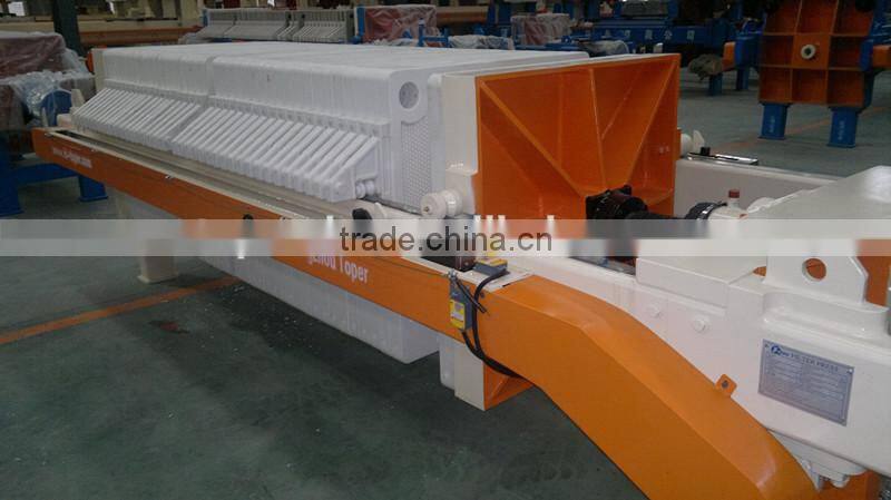 High efficiency filter press for environmental