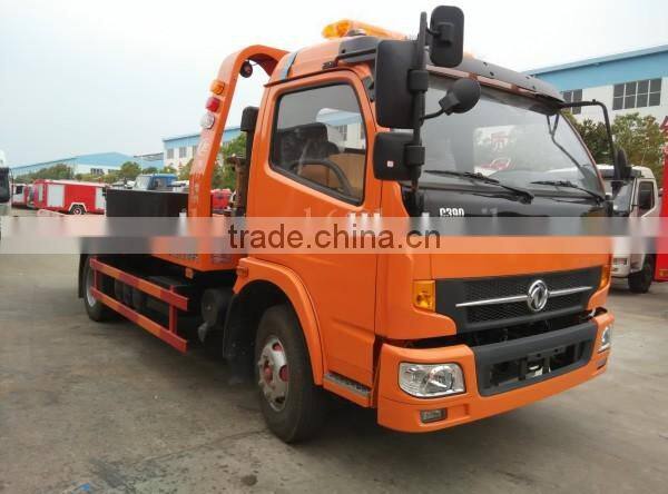 140hp 4*2 DONGFENG Captain 5 ton Wrecker Tow Truck