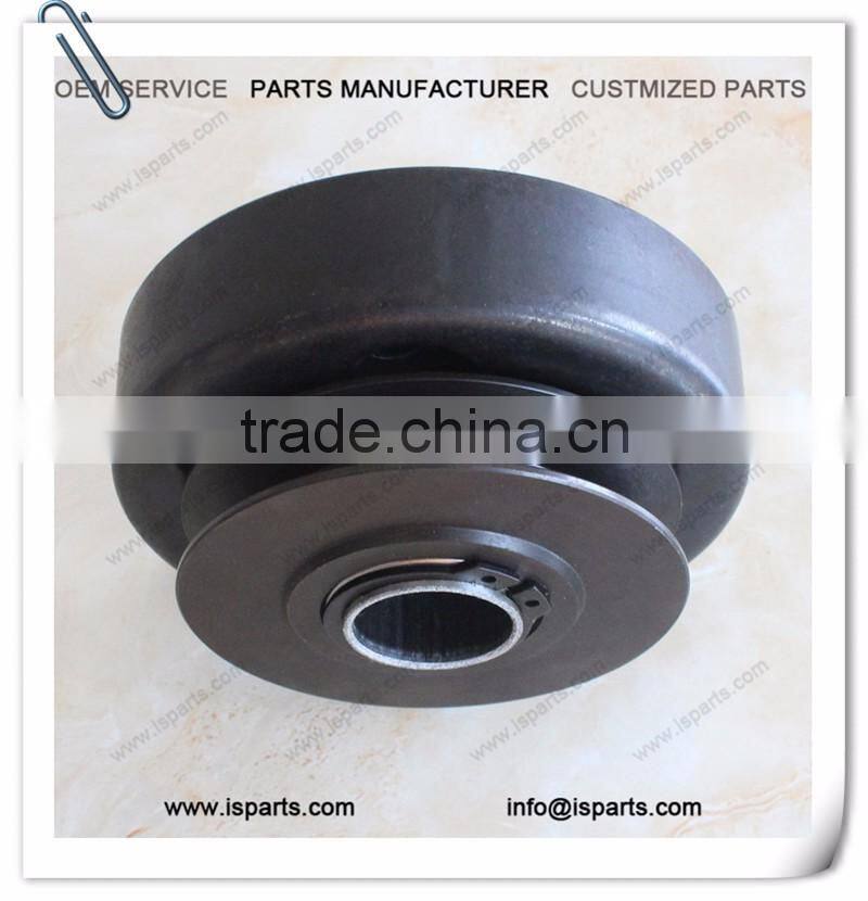 A type motor drive 1" bore 82mm centrifugal clutch pulley