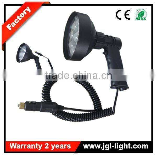 remote area work ligJGL high power 27W NFC120LI-27W/NFC120-27W CREE LED 45W portable rechargeable led handheld hunting spotlight