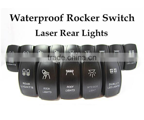 Sealed rocker switch