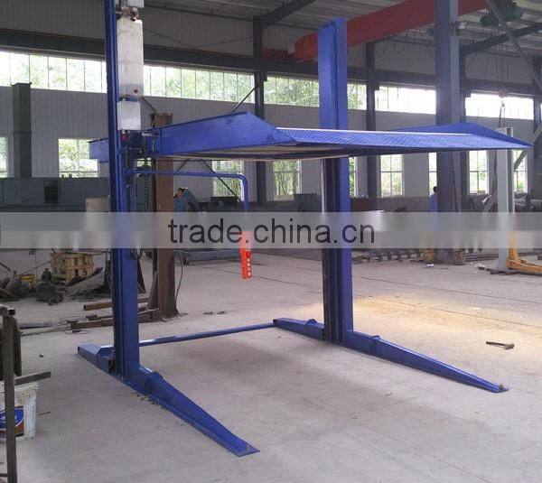 Multi-functional Two post lifting parking system at the best price
