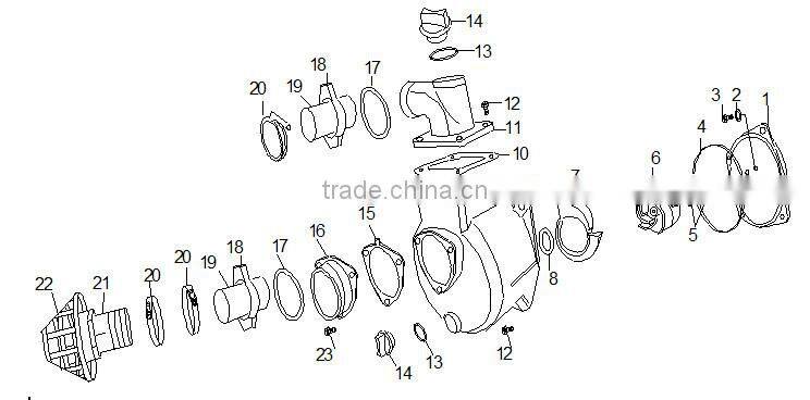 JUANYONG brand Solar 12 volt water pump agricultural irrigation made in China