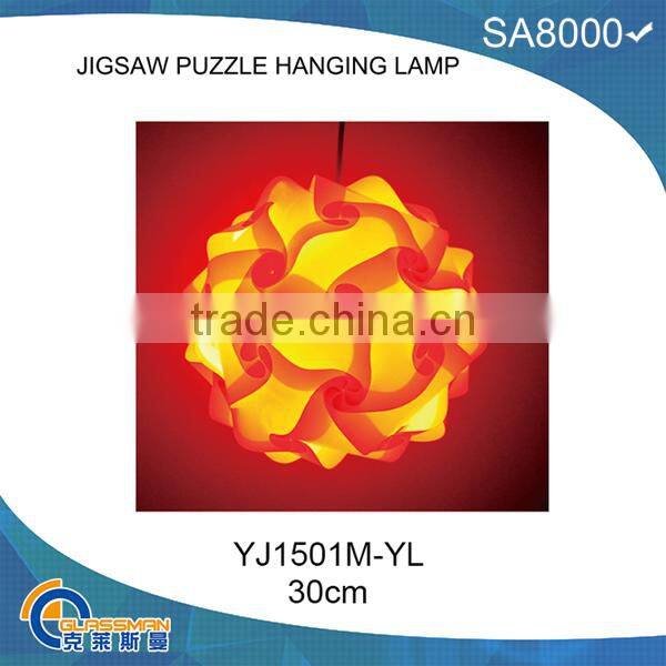 YJ1505,Hot new design plastic lamp trendy indian hanging lamps
