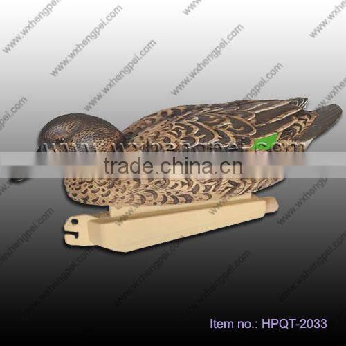 The simulation model of wild duck hunting bait, duck hunting model