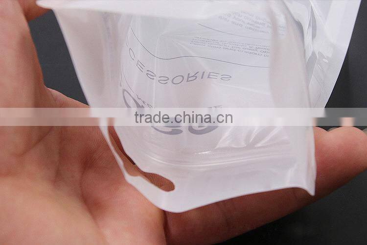 Transparent white pearl film OPP bags packing,plastic packaging bag