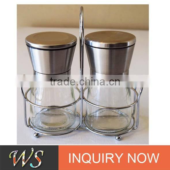 WS-SH28S Salt and pepper grinder with 100% copper plating lid