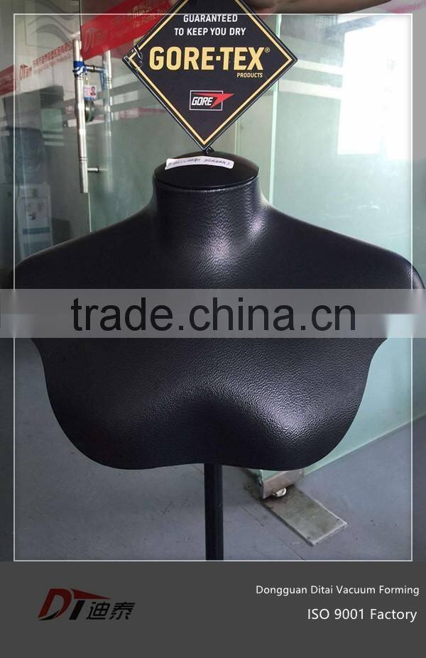 Plastic display stand for sales promotions