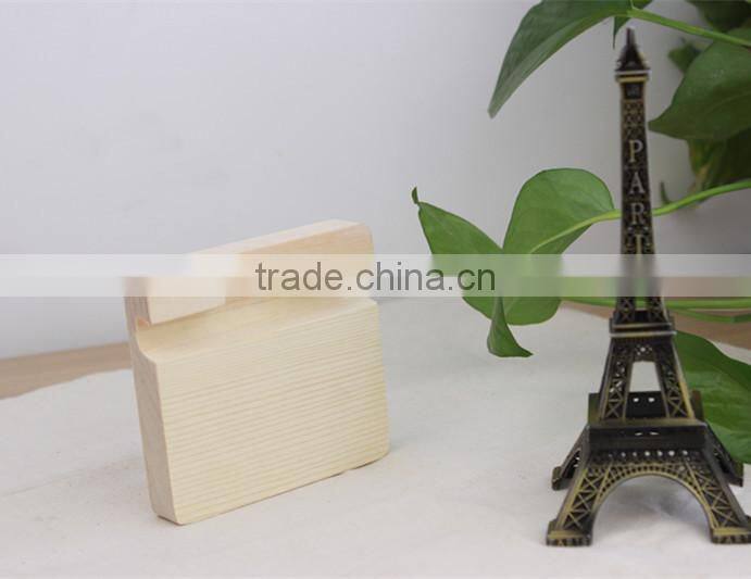 wooden mobile phone holder