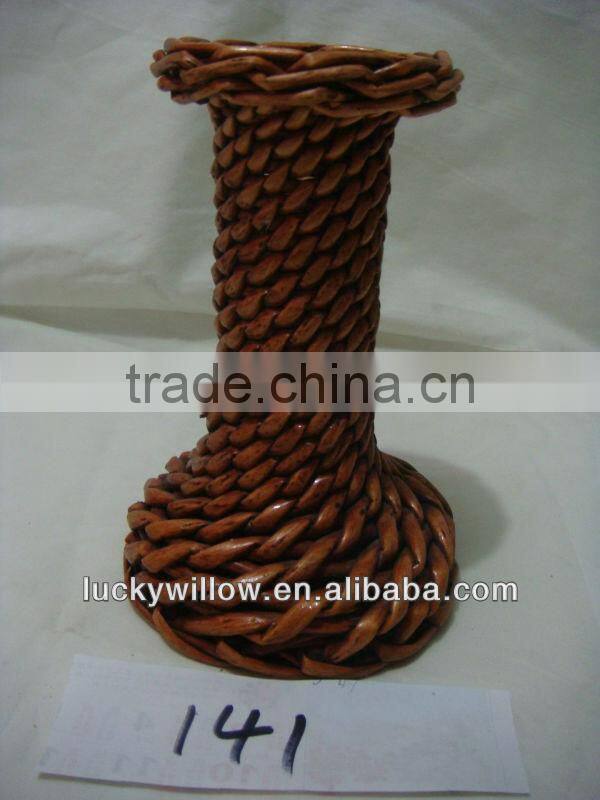 antique wicker handcrafts,vase,basekt natural wicker crafts
