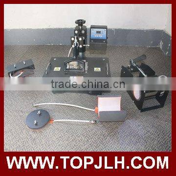 Cheaper price 5 in 1 combo sublimation machine